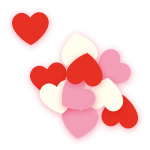 Confetis de Jabón para Bañera en Forma de Corazón, , swatch