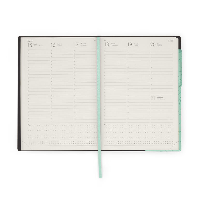 Agenda de l'Enseignant 2026/2027 Semainier 13 Mois - Botanic Garden