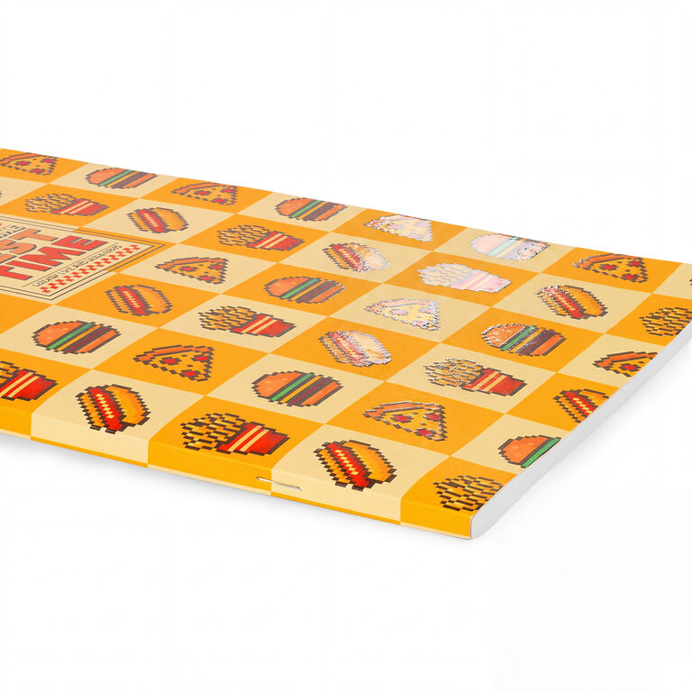A4-Heft liniert - Food Pixel A4-Heft liniert - Food Pixel