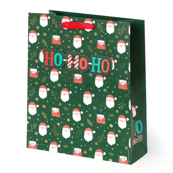 Sacchetto Regalo Natale Santa Claus - Large, , zoo