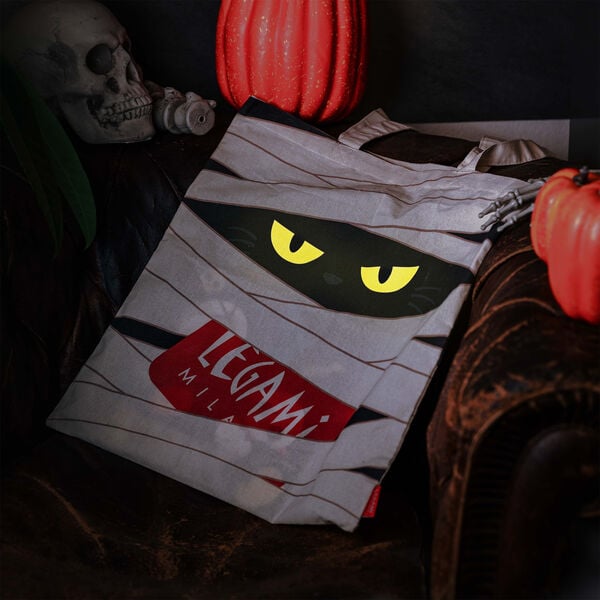 Bolsa de Algodón de Halloween Mummy Cat - Tote Bag