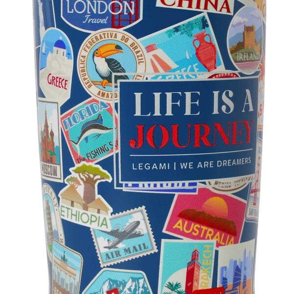 275 ml Vacuum Tumbler - Travel Stickers - Hot & Cold