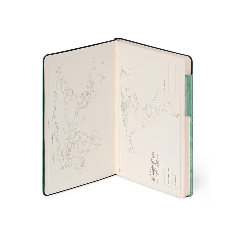 Lined Notebook with Monochrome Soft Cover - Botanic Garden - My Notebook Lined Notebook with Monochrome Soft Cover - Botanic Garden - My Notebook