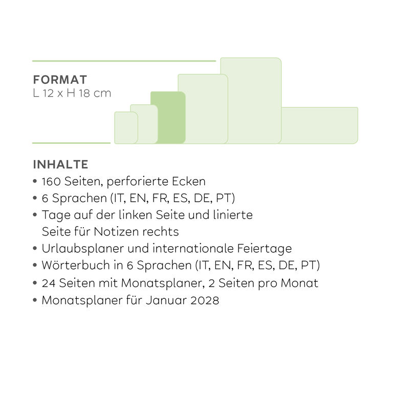 Terminplaner für 12 Monate Wochenübersicht Medium mit Notizbuch 2027 - Cosmic Lilac Terminplaner für 12 Monate Wochenübersicht Medium mit Notizbuch 2027 - Cosmic Lilac