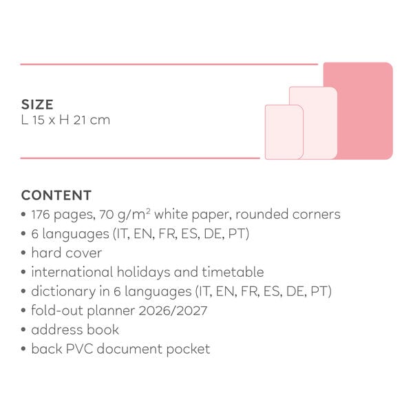 16-Month Weekly Diary for 2026/2027 - Flowers - Spiral-Bound - Large