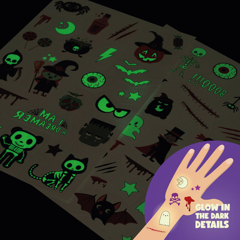 Halloween Temporary Tattoos Halloween Temporary Tattoos