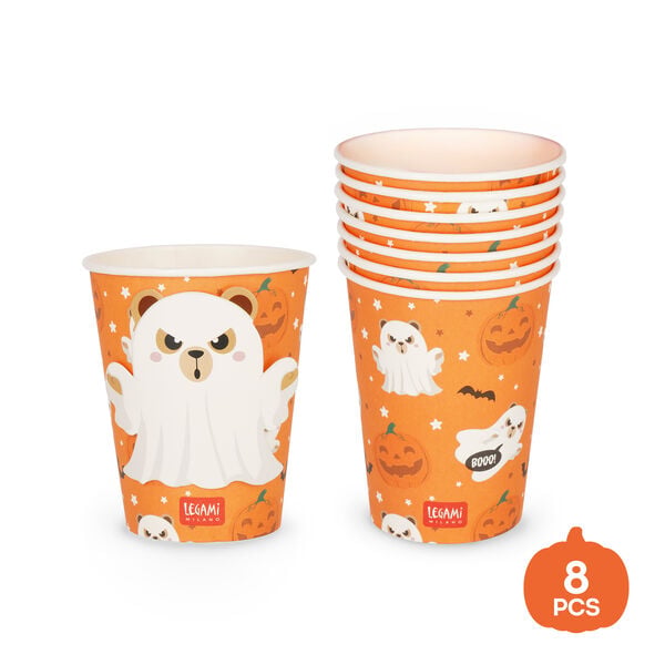 Set de 8 Vasos de Papel - Boo Appétit! Set de 8 Vasos de Papel - Boo Appétit!