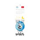 Calendario Segnalibro 2020 - 5,5X18 Cm, , zoo