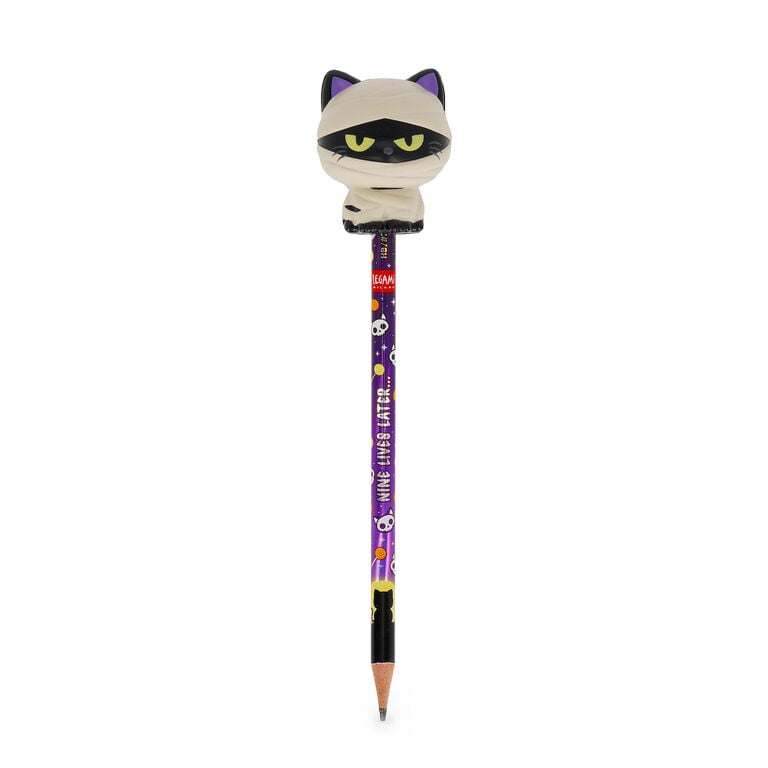 Lápiz Antiestrés de Halloween Mummy Cat «Nine Lives Later» - Squeezies Lápiz Antiestrés de Halloween Mummy Cat «Nine Lives Later» - Squeezies