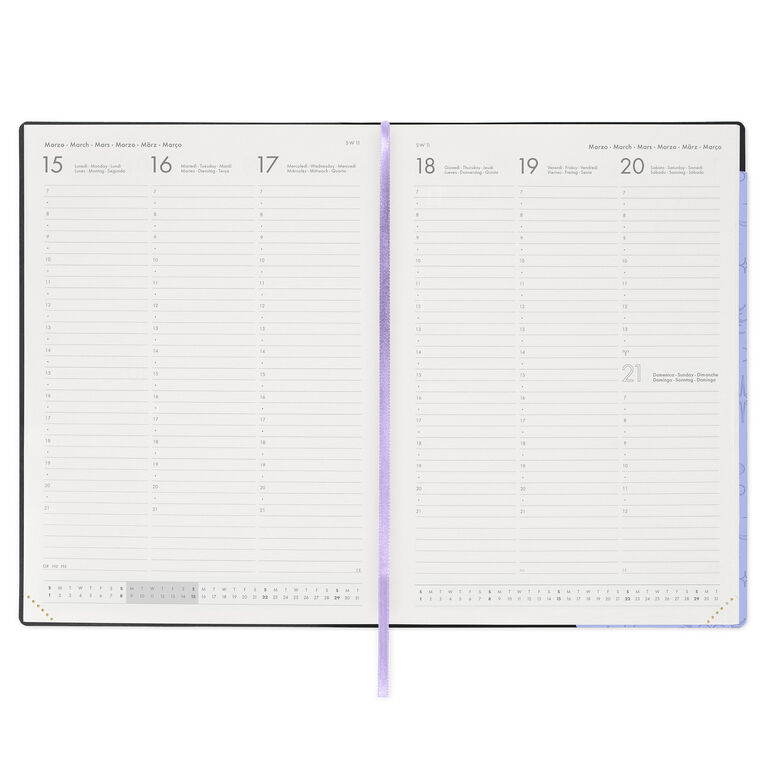 Agenda 12 Mesi Settimanale Maxi 2027 - Cosmic Lilac Agenda 12 Mesi Settimanale Maxi 2027 - Cosmic Lilac