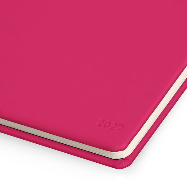 13-Month Desk Planner 2027 - Raspberry Jam