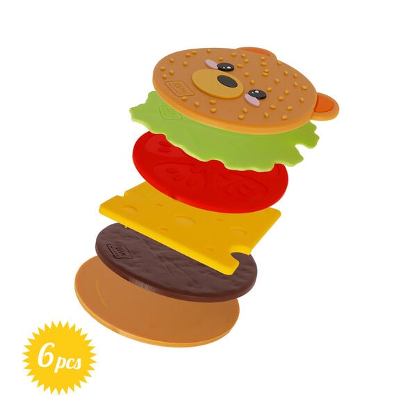 Set of Six Coasters - The Coaster Club - Teddy Bear Set of Six Coasters - The Coaster Club - Teddy Bear