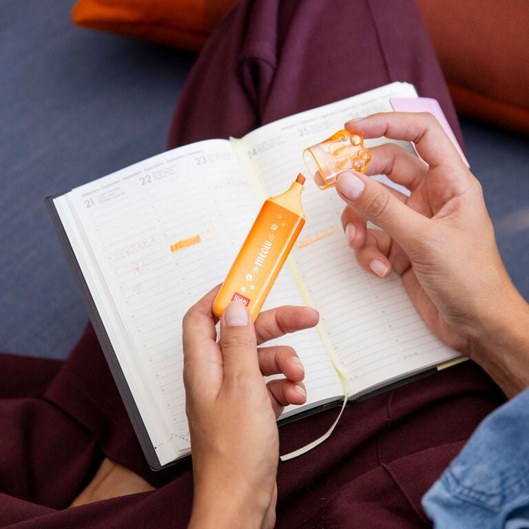 Textmarker Meow - Orange Textmarker Meow - Orange