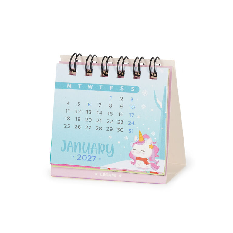 Micro Calendar - 2027 - Cute Animals