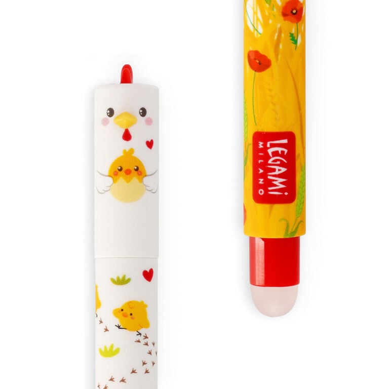 Penna Cancellabile Hen "I Care a Lot" - Erasable Pen Penna Cancellabile Hen "I Care a Lot" - Erasable Pen