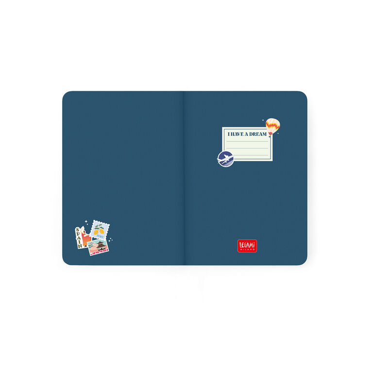 Foto-Wochenplaner 2026/2027 für 16 Monate - Travel Stickers - Small Mit Notizbuch Foto-Wochenplaner 2026/2027 für 16 Monate - Travel Stickers - Small Mit Notizbuch