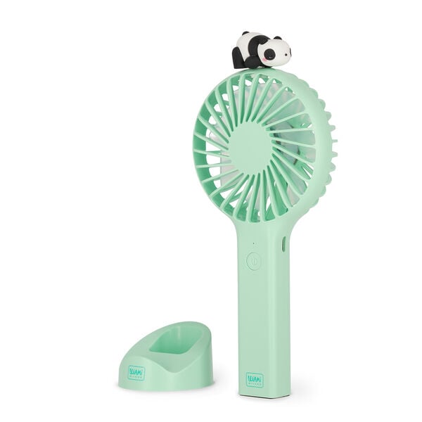 Ventilatore Portatile Ricaricabile con Base - Mini Fan Ventilatore Portatile Ricaricabile con Base - Mini Fan