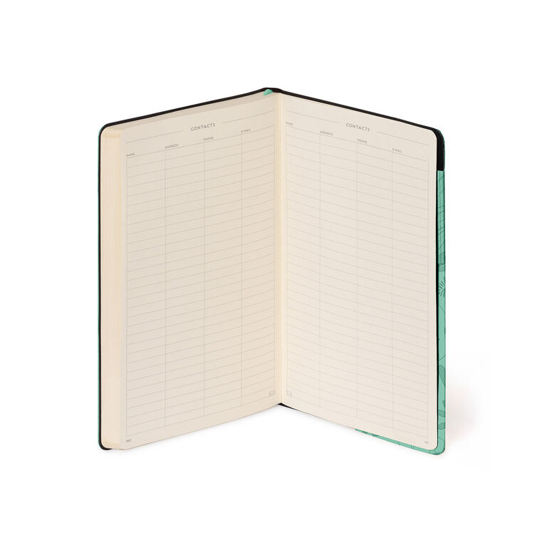 Lined Notebook with Monochrome Soft Cover - Botanic Garden - My Notebook Lined Notebook with Monochrome Soft Cover - Botanic Garden - My Notebook