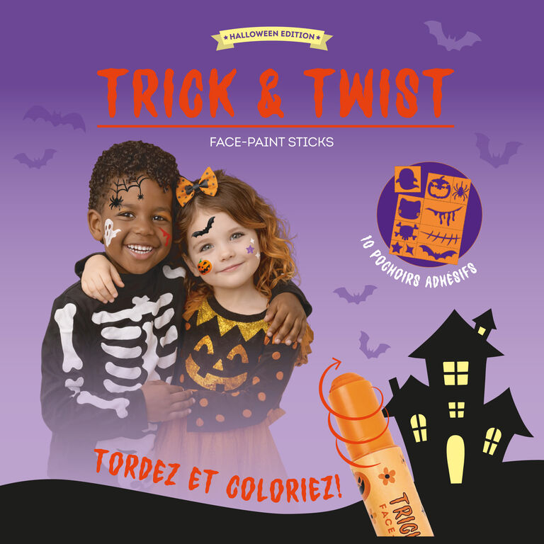 Set de 6 Crayons de Maquillage pour le Visage en BĂątonnets - Trick & Twist Set de 6 Crayons de Maquillage pour le Visage en BĂątonnets - Trick & Twist