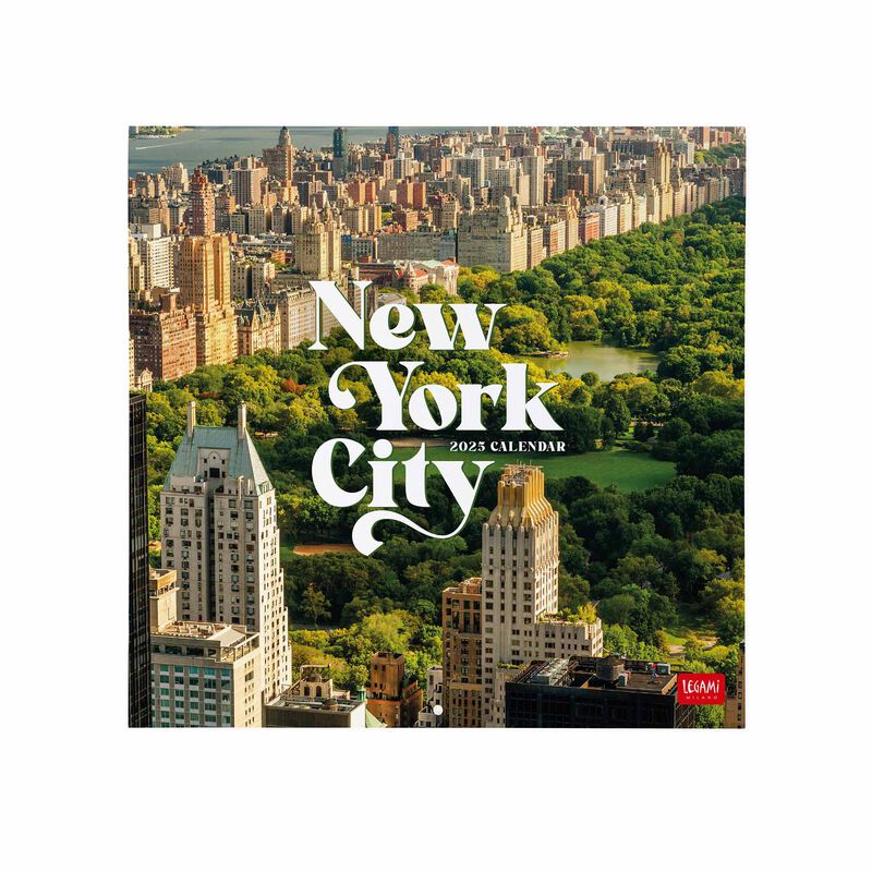 2025 Wall Calendar - 30 x 29 cm NEW YORK | Legami.com