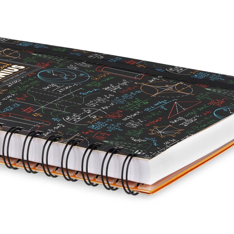 Lined Spiral Notebook - A5 Sheet - Large GENIUS 