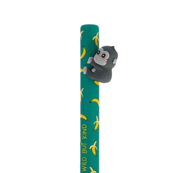 Retractable Ballpoint Gorilla "Wild but Kind"- Free Hugs Retractable Ballpoint Gorilla "Wild but Kind"- Free Hugs