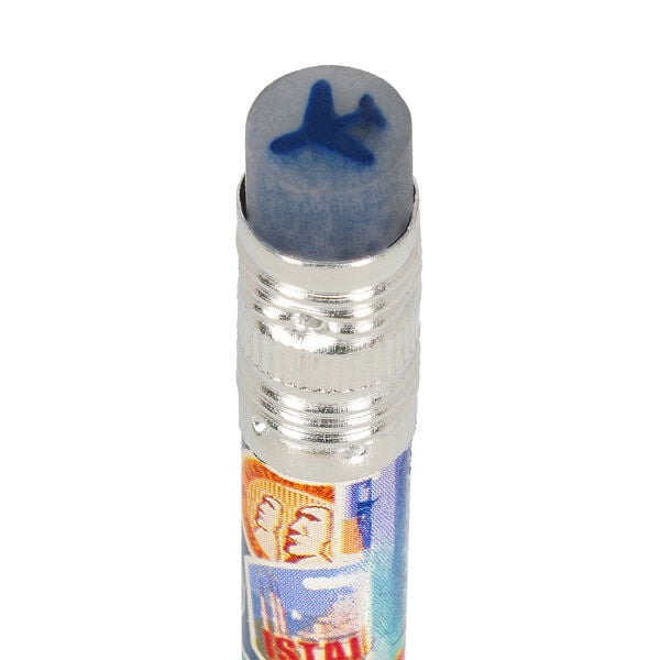 Recycled Paper Pencil - I Used to be a Newspaper - Travel Stickers Recycled Paper Pencil - I Used to be a Newspaper - Travel Stickers
