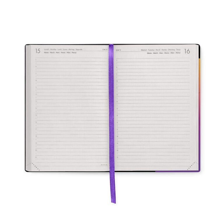 16-Month Medium Daily Diary for 2026/2027 - Sunset Vibes