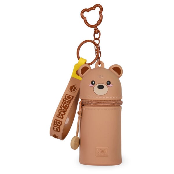 Münztasche mit Schlüsselanhänger Teddy Bear - Mini Kawaii