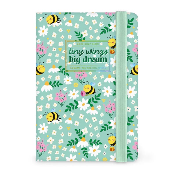 Agenda Semanal Fotográfica 2026/2027 16 Meses - Bee - Small Con Libreta