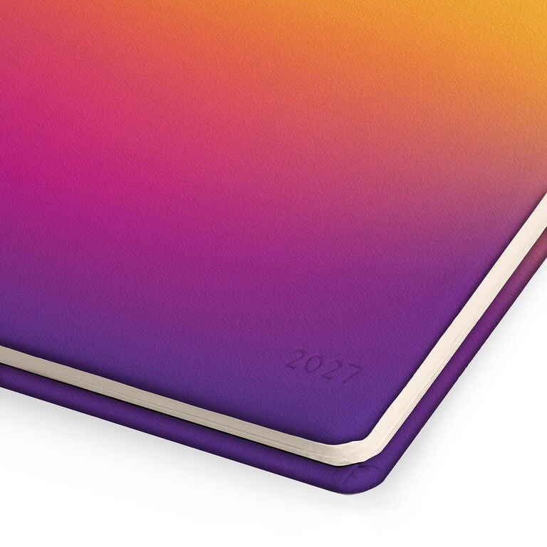 13-Month Desk Planner 2027 - Sunset Vibes