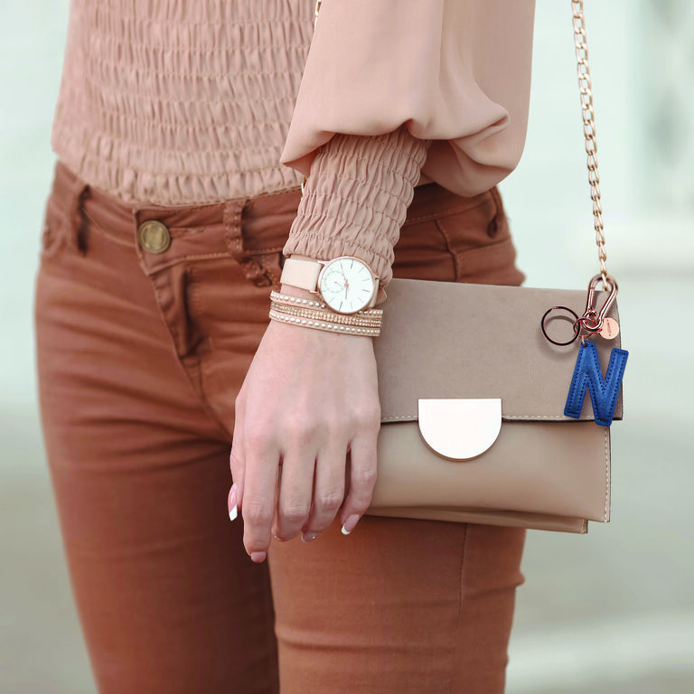 Llavero con letra inicial - N / Blue - My Initial