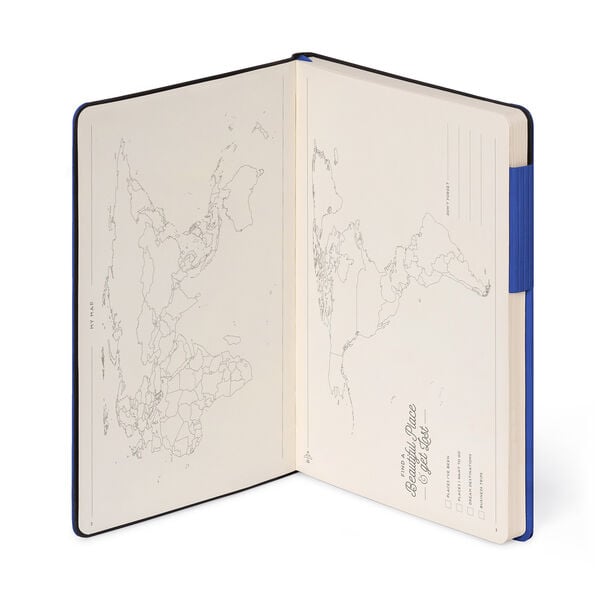 Taccuino a Righe con Copertina Morbida Monocolore - Eclectic Blue - My Notebook Taccuino a Righe con Copertina Morbida Monocolore - Eclectic Blue - My Notebook