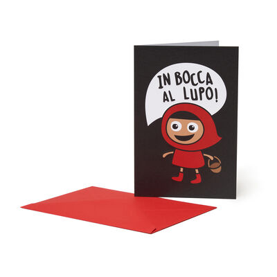 Greeting Cards - in Bocca Al Lupo