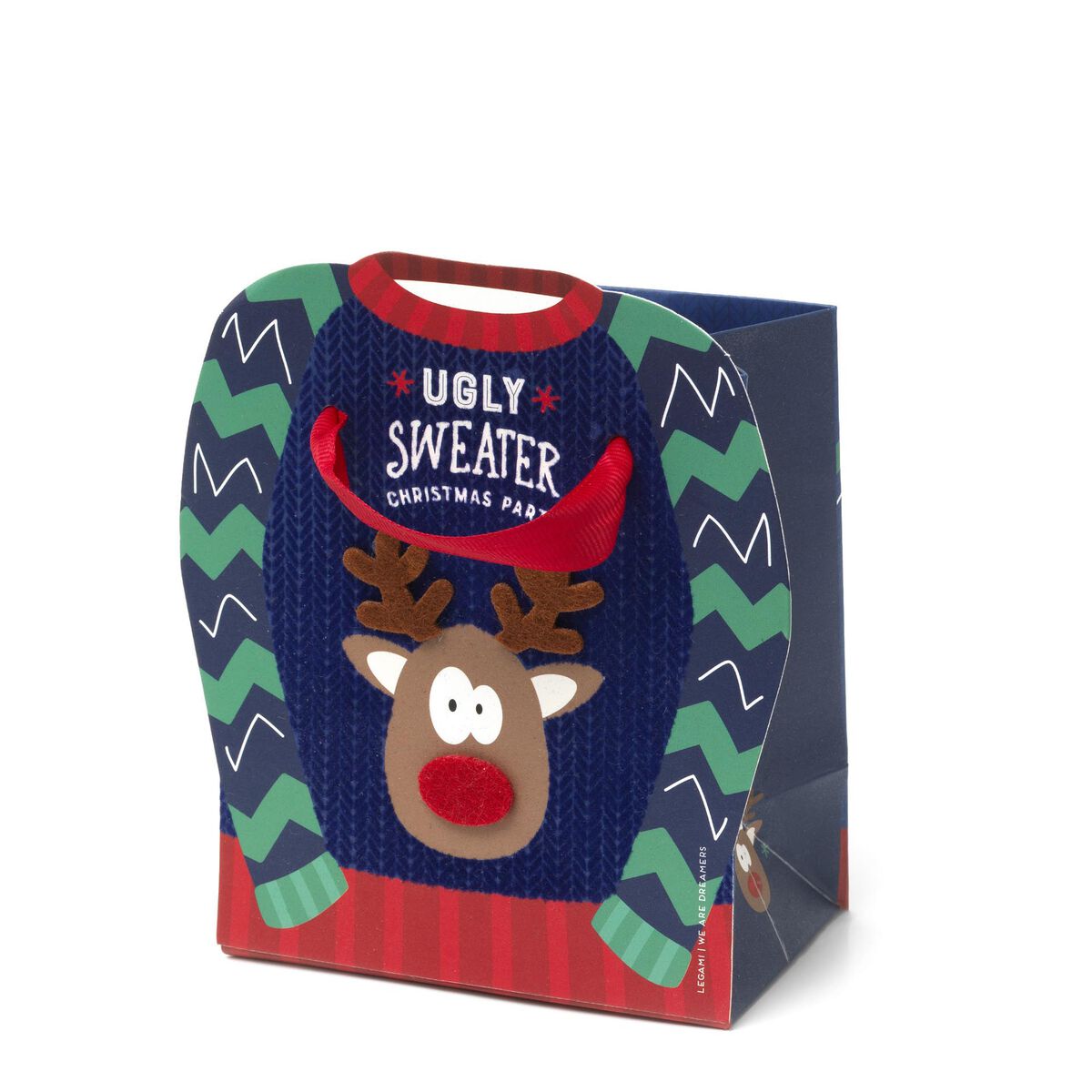 Christmas Gift Bag - Small, , zoo