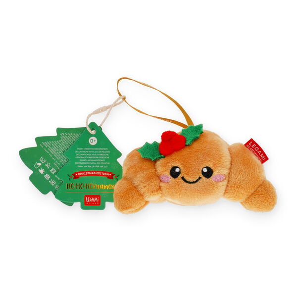 Decorazione per Albero di Natale in Peluche Croissant - Oh-Oh-Ohrnaments