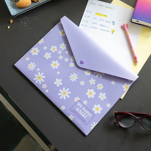 Document Folder - Fold & Order - Daisy Document Folder - Fold & Order - Daisy