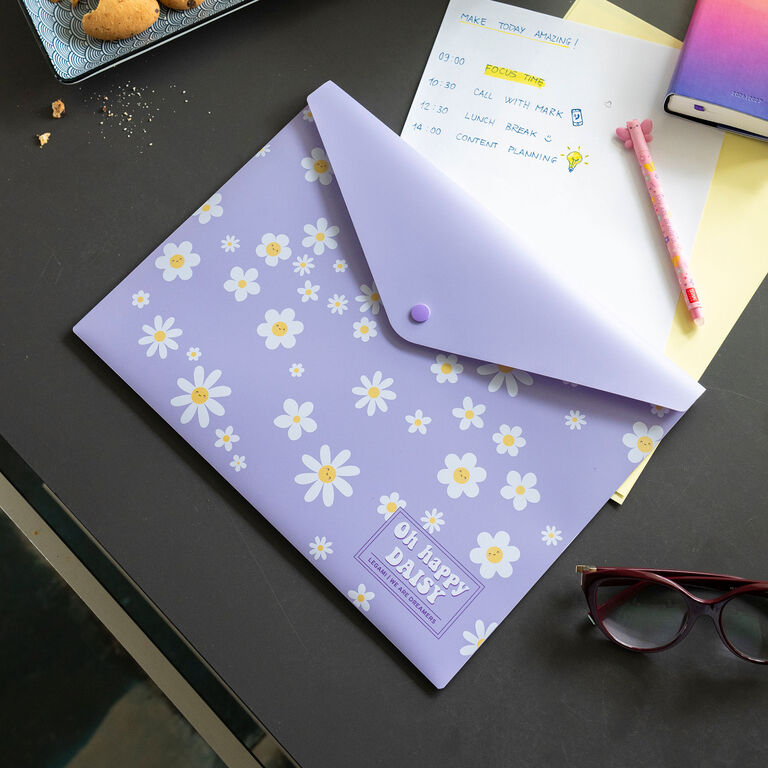 Document Folder - Fold & Order - Daisy Document Folder - Fold & Order - Daisy