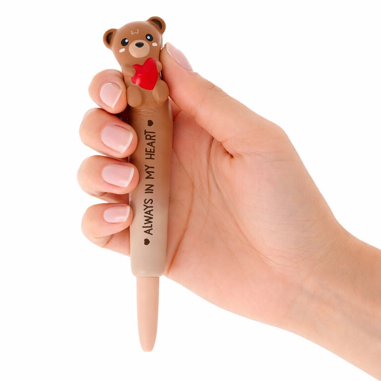 Penna Gel Antistress Teddy Bear "Always in my Heart" - Squeezies