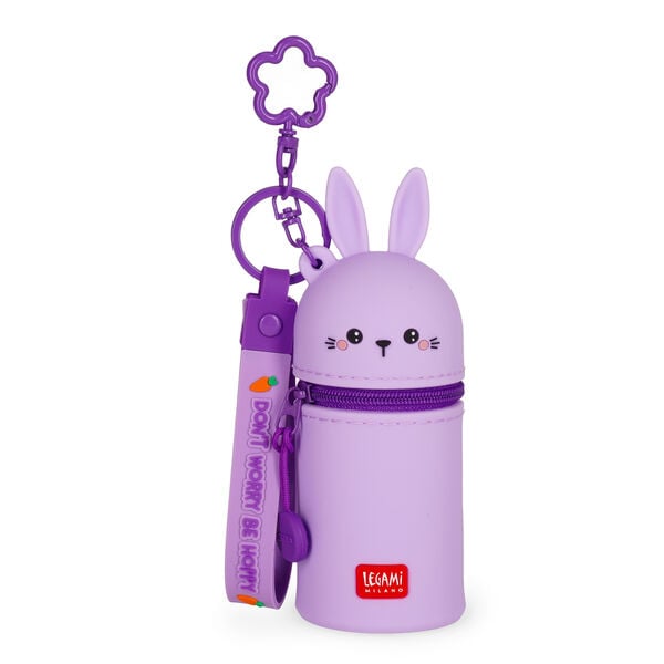 Bunny Coin Purse with Key Ring - Mini Kawaii