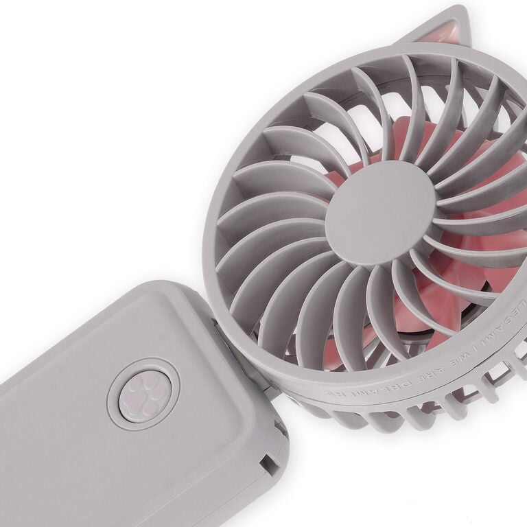 Rechargeable portable fan - Kitty Rechargeable portable fan - Kitty