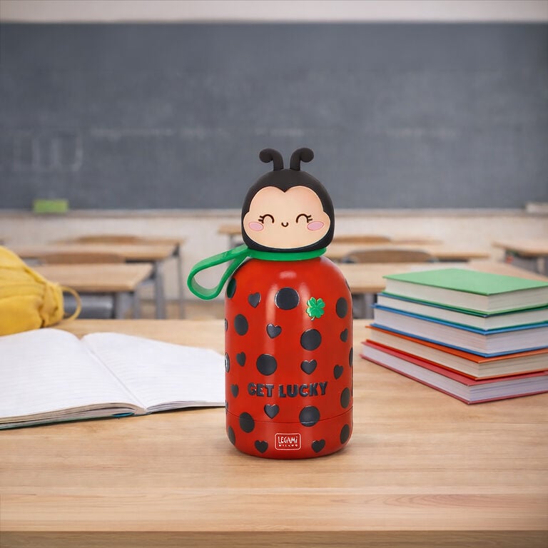 Vacuum Bottle for Kids - Ladybug - Hot&Cold BFF