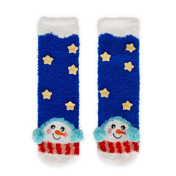 Calzini Antiscivolo di Natale Adulto Snowmen - It's a Match!