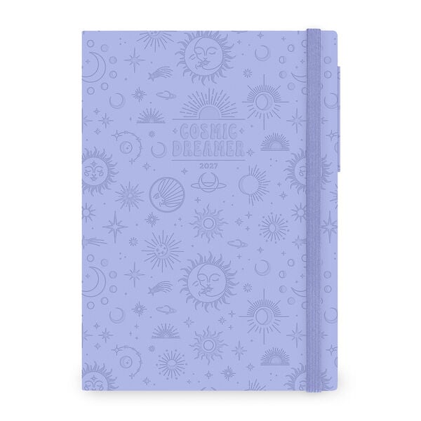 Agenda 12 Mesi Settimanale Maxi 2027 - Cosmic Lilac