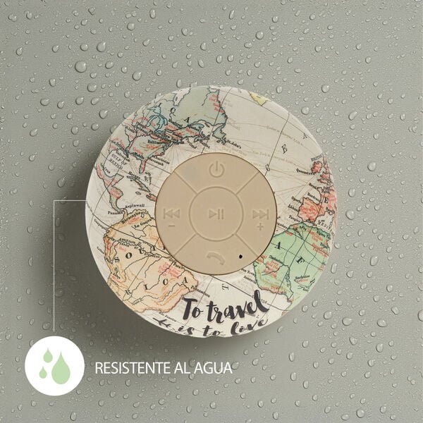 Manos Libres y Altavoz Bluetooth® Resistente al Agua Travel - Singing In The Shower