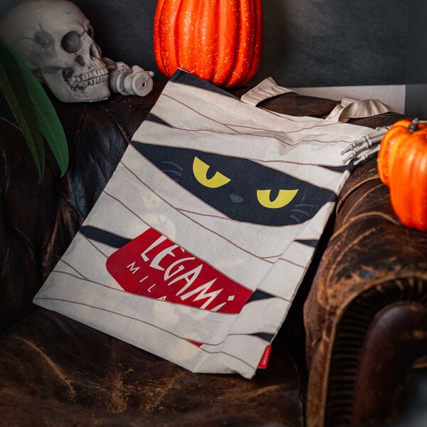 Bolsa de Algodón de Halloween Mummy Cat - Tote Bag