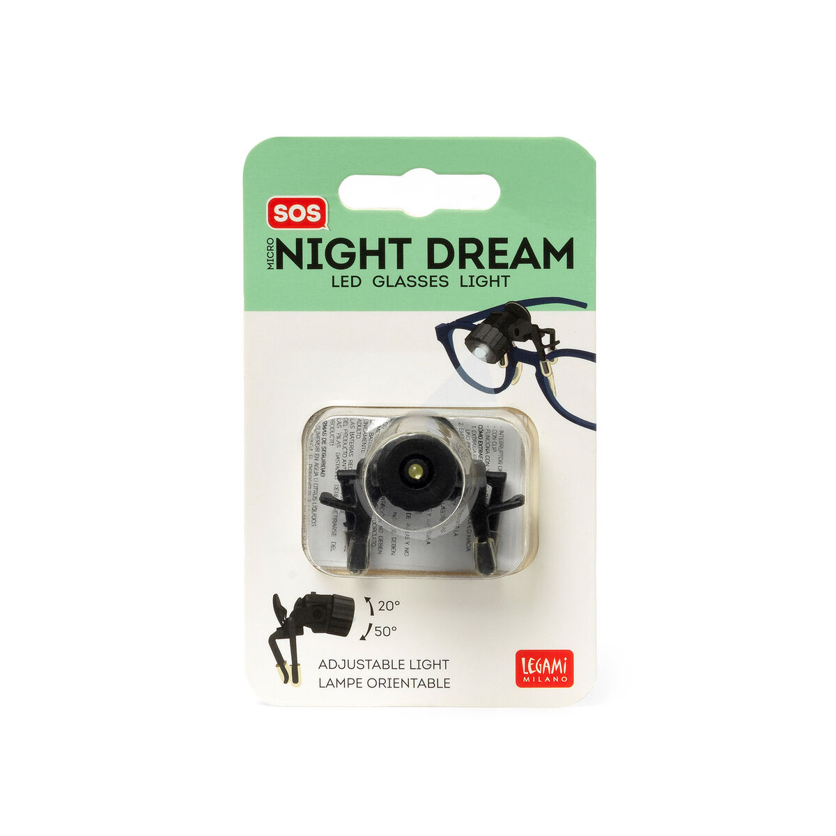 LED-Licht für Brillen - Micro Night Dream, , zoo