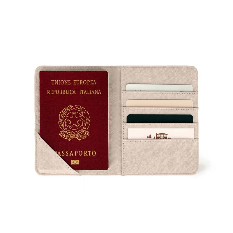Wilitto Porte-badge avec étiquette à bagage et étui pour passeport