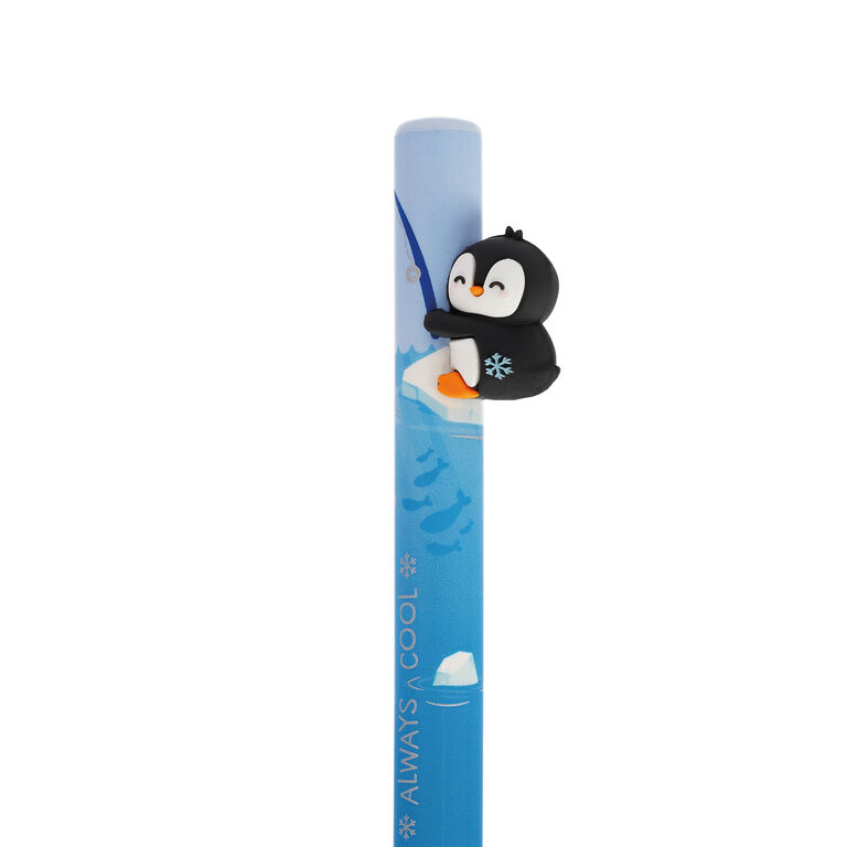 Retractable Ballpoint Penguin "Always Cool"- Free Hugs Retractable Ballpoint Penguin "Always Cool"- Free Hugs