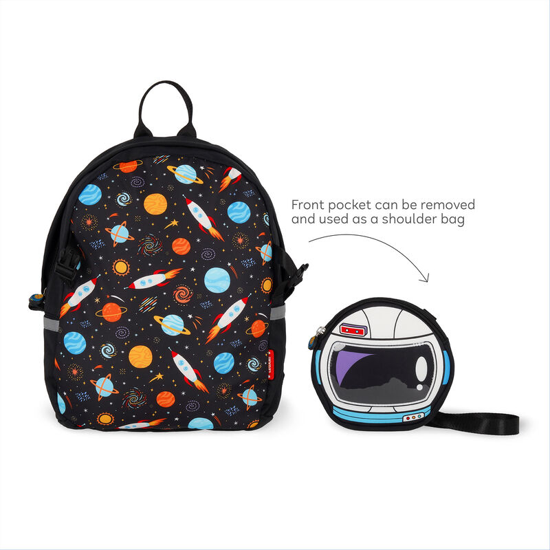 Backpack with Removable Pocket - So Cute!, , zoo